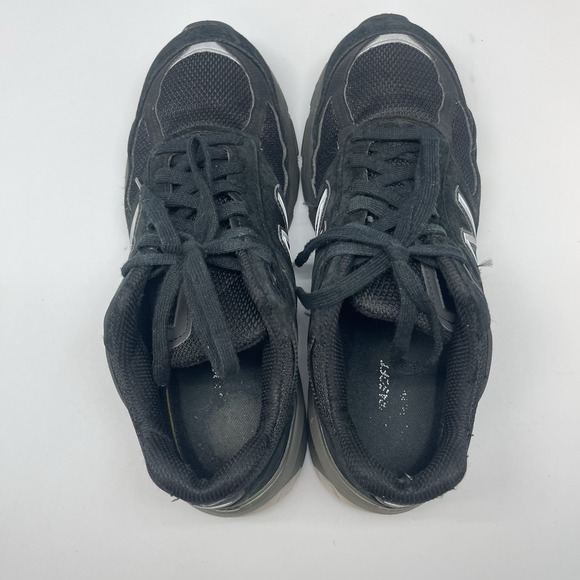 New Balance Sneakers Womens 9 B 990 V5 W990BK5 Black Casual Athletic Gym Shoes - Picture 6 of 12